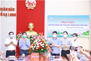 Khai mạc Hội trại sáng tác các tác phẩm văn học nghệ thuật năm 2021