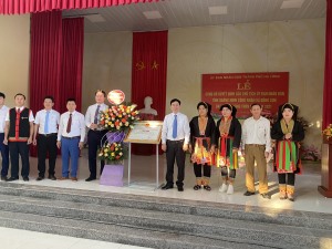 Lễ công bố xã Đồng Sơn đạt chuẩn nông thôn mới năm 2021 