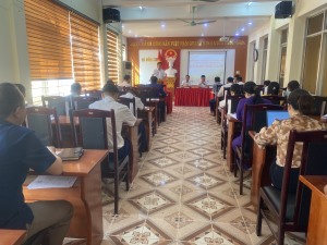 Hội đồng nhân dân xã Đồng Sơn tổ chức kỳ họp lần thứ chín, (Kỳ họp chuyên đề). 