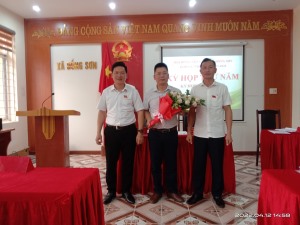 Hội đồng nhân dân xã Đồng Sơn khóa X tổ chức kỳ họp bất thường bầu bổ sung chức danh chủ tịch UBND xã khóa X, nhiệm kỳ 2021-2026 