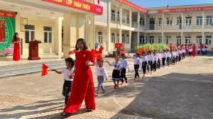 Trường TH&THCS Đồng Sơn; Trường Mầm non Đồng Sơn đồng loạt tổ chức khai giảng năm học 2023-2024 