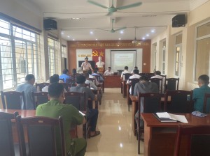 ĐẢNG ỦY XÃ ĐỒNG SƠN TỔ CHỨC HỘI NGHỊ BAN CHẤP HÀNH MỞ RỘNG THÁNG 5,2024 