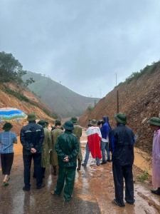 Xã Đồng Sơn Cảnh báo lũ quét, sạt lở đất  