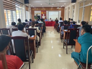 xã Đồng Sơn Tổ chức Hội nghị Công an lắng nghe ý kiến nhân dân năm 2024 